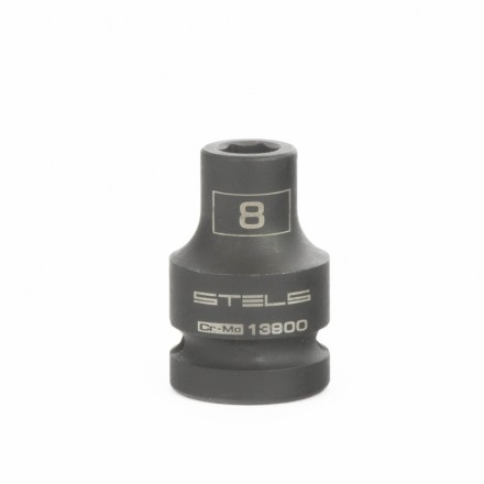 Головка ударная шестигранная 8 мм 1/2&quot; CrMo Stels 13900 купить в Нижневартовске