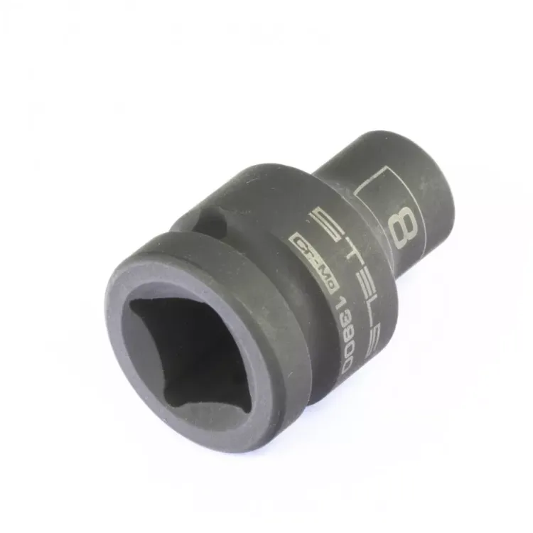 Головка ударная шестигранная 8 мм 1/2" CrMo Stels 13900 купить в Нижневартовске