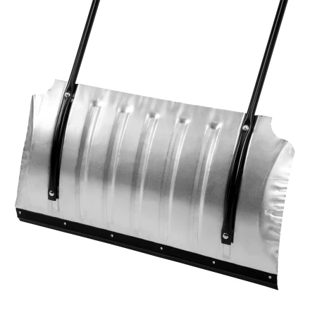 Движок для уборки снега оцинкованный Сибртех 61698, 735x385x1120 мм, стальная рукоятка, Россия купить в Нижневартовске