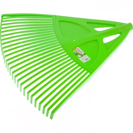 Грабли веерные пластиковые 27 зубьев зеленые Palisad 61709 купить в Нижневартовске