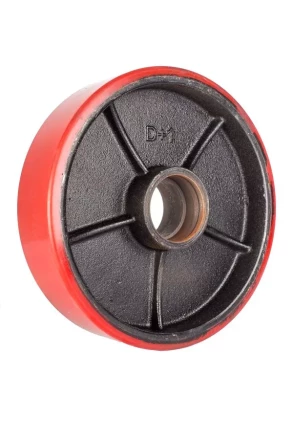 Колесо полиуретановое 200х50 мм без подшипника для тележек гидравлических BF/WB/RHP 1001014 купить в Нижневартовске