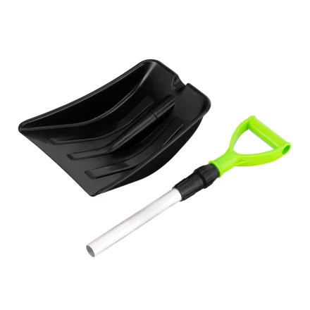 Лопата для уборки снега Palisad, полипропилен, 260х340х720-915 мм, телескопический черенок, Base 61693 купить в Нижневартовске