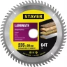 Пильный диск "Laminate line" для ламината, 235x30, 64Т, STAYER 3684-235-30-64 купить в Нижневартовске