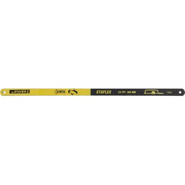 Полотно STAYER "PROFI" "STAYER-FLEX" по металлу, биметаллическое, 24TPI, 300 мм, 10 шт 15932-S10 купить в Нижневартовске