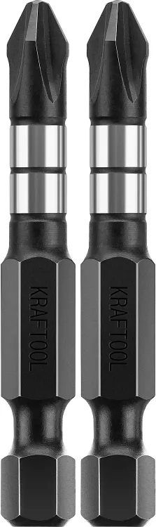 Биты для ударных шуруповертов KRAFTOOL Impact Pro PH 26191-2-50-S2 купить в Нижневартовске