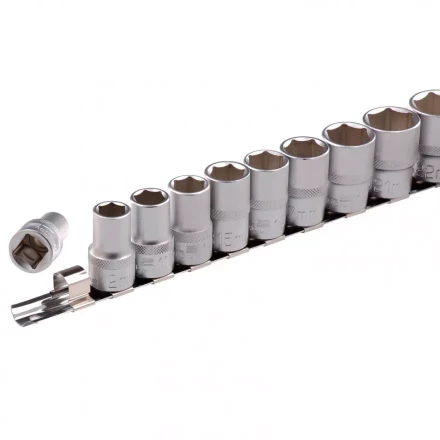 Набор торцевых головок 1/2 шестигранные CrV 10 шт 10-22 мм Stels 13600 купить в Нижневартовске