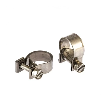 Хомуты металлические MINI 14-16 мм ширина 9 мм винтовой W4 2 шт Сибртех 475053 купить в Нижневартовске