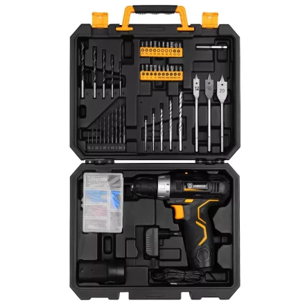 Дрель аккумуляторная в наборе DEKO GCD12DU3 SET5, 063-4148 купить в Нижневартовске