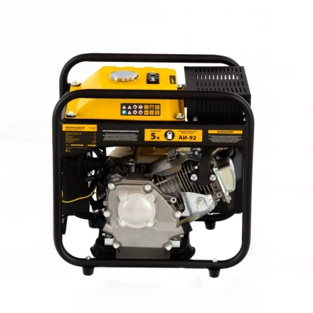 Генератор инверторный GT-3500iF, 3.5 кВт, 230 В, бак 5 л, открытый корпус, ручной старт Denzel 94705 купить в Нижневартовске