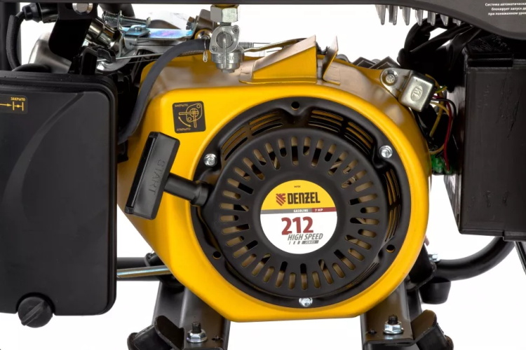 Генератор инверторный GT-3500iF, 3.5 кВт, 230 В, бак 5 л, открытый корпус, ручной старт Denzel 94705 купить в Нижневартовске