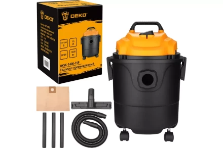 Пылесос промышленный DEKO DKVC-1400-15P, 015-0033 купить в Нижневартовске