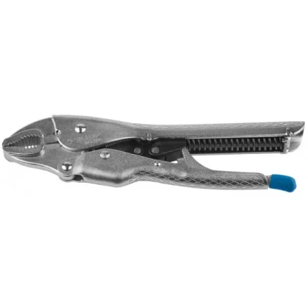 Зажим ЗУБР "ЭКСПЕРТ" ручной,саморегулирующиеся,автоматич захват "АВТОХВАТ",Cr-V,хромир покрытие,изогнутые губки,230мм 22452-23 купить в Нижневартовске