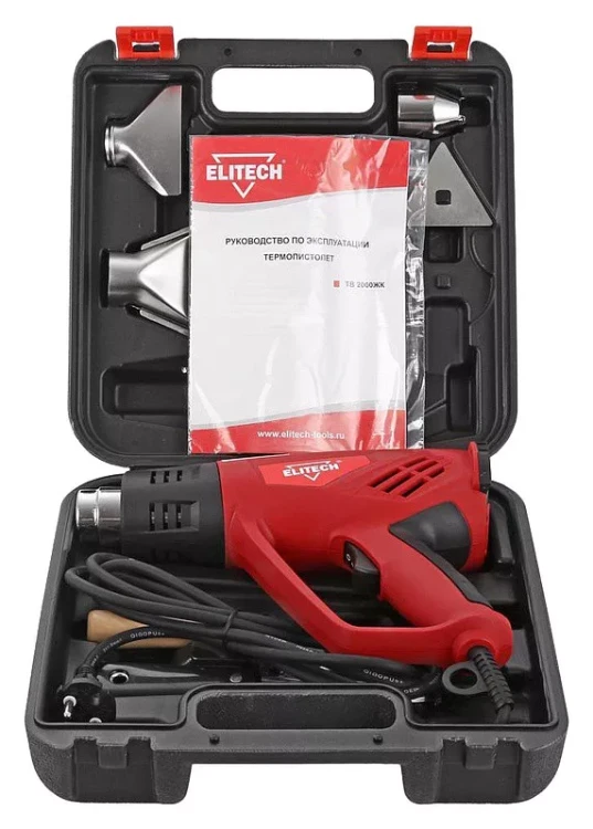 Фен строительный ELITECH ТВ 2000 ЖК купить в Нижневартовске