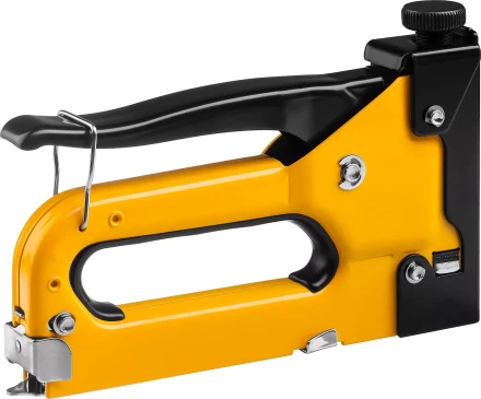Степлер "Max 53" с регулировкой силы удара, металлический корпус, для тонкой скобы тип 53 (4-14 мм), STAYER Master 31501 купить в Нижневартовске