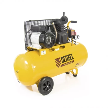 Компрессор масляный поршневой ременной  DENZEL PC 2/100-400 Х-PRO 58074 купить в Нижневартовске
