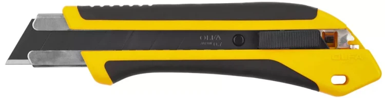 Нож OLFA "AUTOLOCK" с выдвижным лезвием, двухкомпонентный корпус, 25мм OL-XH-AL купить в Нижневартовске