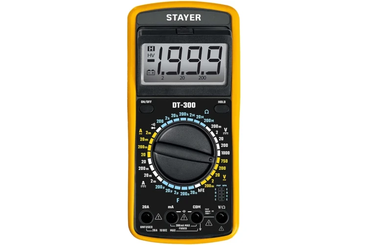 Цифровой мультиметр STAYER DT-300 (45321) купить в Нижневартовске