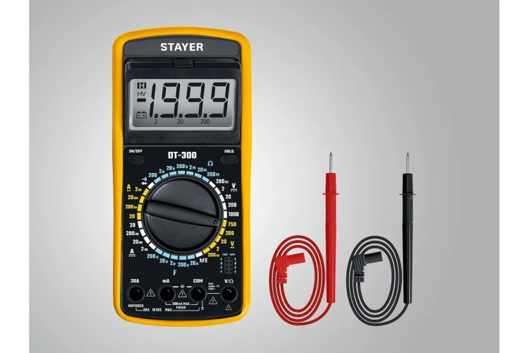 Цифровой мультиметр STAYER DT-300 (45321) купить в Нижневартовске