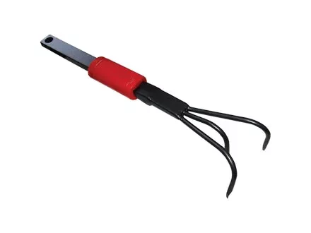 Рыхлитель 3-зубый усиленный с телескопической рукояткой р/ч 100 мм длина инструмента 1010-1320 мм/ 63038 купить в Нижневартовске