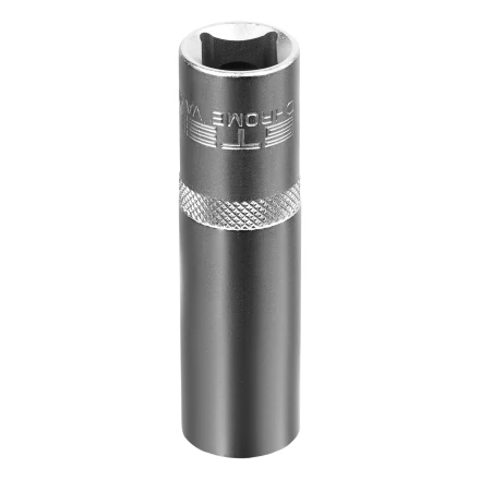 Головка торцевая удлиненная, 16 мм, шестигранная, CrV, под квадрат 1/2 Stels 13880 купить в Нижневартовске