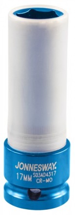 Головка ударная шестигранная 1/2&quot; М17 для л/с дисков  S03АD4317 Jonnesway 99427 купить в Нижневартовске