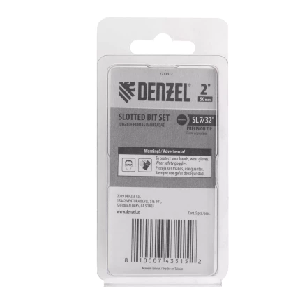 Бита SL5,5x50, 5 шт. Denzel 7711312 купить в Нижневартовске