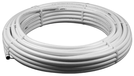 Труба металлопластиковая ЗУБР, 26мм, толщ. стенки 3мм, мет. слоя 0,3мм, макс. давл/10атм при т-ре 95 град, 50 м 51455-26-50 купить в Нижневартовске