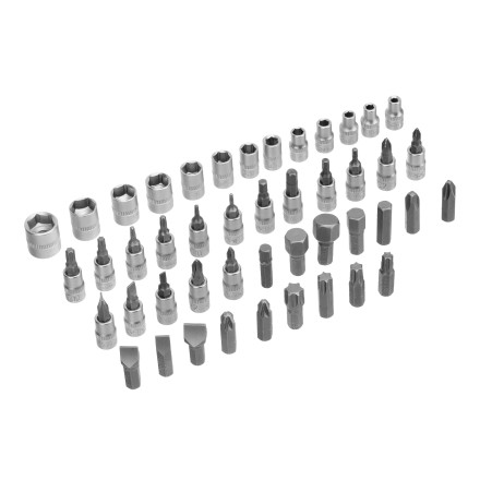 Набор инструментов Сибртех 13388, 1/2&quot;, 1/4&quot;, пластиковый кейс, 94 предмета купить в Нижневартовске