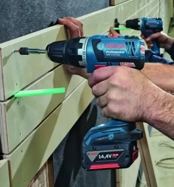 Дрель-шуруповерт аккумуляторная BOSCH GSB 14.4 V-EC ударная купить в Нижневартовске