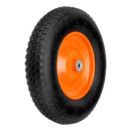 Колесо пневматическое Palisad 4.80/4.00-8 D380мм, подш. внут. диам. 12мм, длина оси 80мм 689468 купить в Нижневартовске