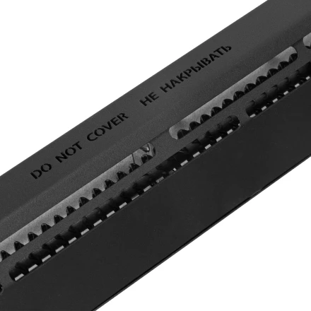 Конвектор электрический плинтусный Denzel ATRIC-300, 230 В, 300 Вт, ТЭН, черный 98135 купить в Нижневартовске