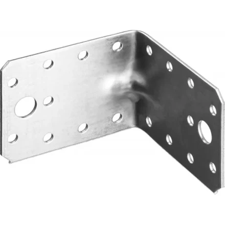 Крепежный угол ЗУБР "МАСТЕР" усиленный, 65х90х90мм, 1шт 310116-65-090 купить в Нижневартовске
