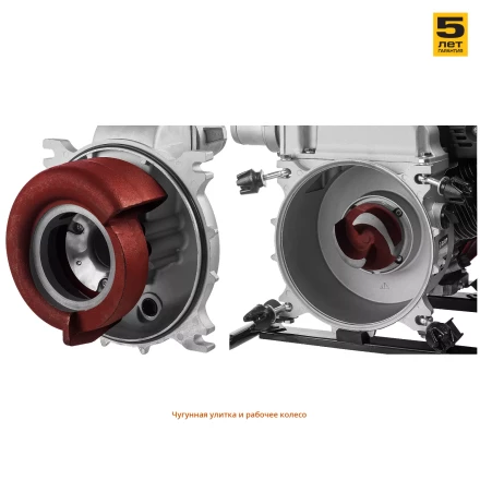 Мотопомпа бензиновая МПГ-1300-80 серия МАСТЕР купить в Нижневартовске