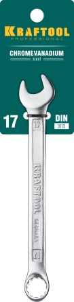 Ключи комбинированные KRAFTOOL, Cr-V, DIN 3113 27079-17 купить в Нижневартовске
