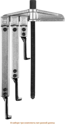 Наборы съемников со сменными захватами универсальных серия ПРОФЕССИОНАЛ купить в Нижневартовске