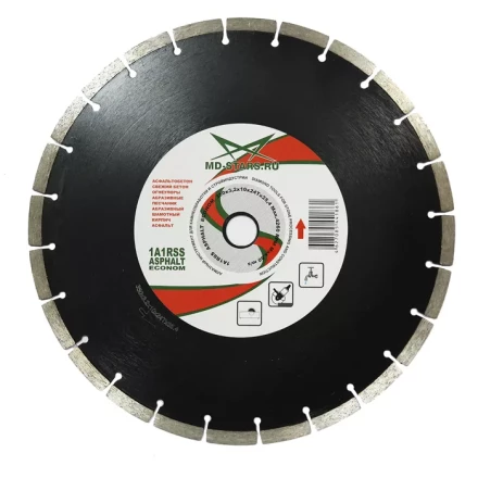 Диск алмазный 1A1RSS ASPHALT MD-STARS 400*3,5*10*28T*25,4 mm купить в Нижневартовске