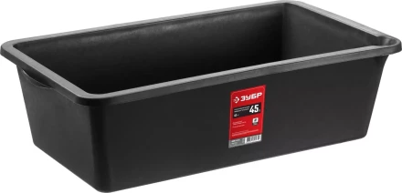 Кювета ЗУБР "ЭКСПЕРТ" строительная пластмассовая, 41x71x22см(ШхДхГ), 45л 06097-45_z03 купить в Нижневартовске