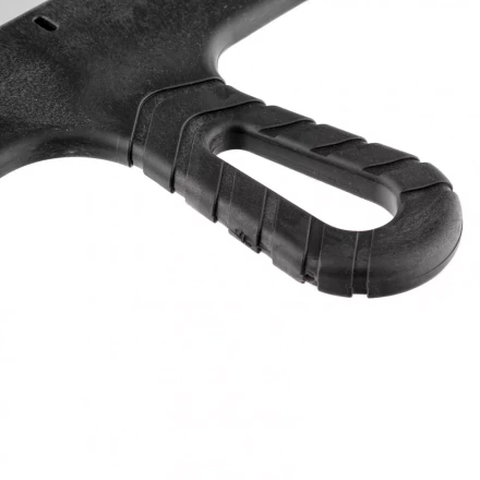 Шпатель из нержавеющей стали 250 мм зуб 8 х 8 мм пластмассовая ручка Россия 85143 купить в Нижневартовске