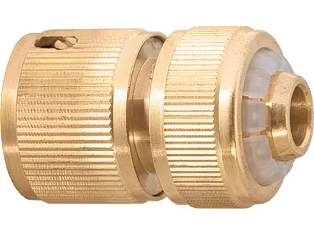 Соединитель латунный быстросъемный для шланга 1/2" аквастоп  PALISAD 66240 купить в Нижневартовске