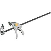 Струбцина "EcoKraft" ручная пистолетная, KRAFTOOL 32228-45, металлический корпус, 450/650мм, 200кгс 32228-45