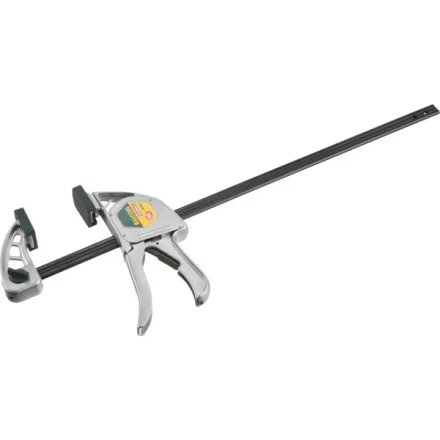 Струбцина "EcoKraft" ручная пистолетная, KRAFTOOL 32228-45, металлический корпус, 450/650мм, 200кгс 32228-45 купить в Нижневартовске