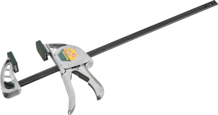 Струбцина &quot;EcoKraft&quot; ручная пистолетная, KRAFTOOL 32228-45, металлический корпус, 450/650мм, 200кгс 32228-45 купить в Нижневартовске