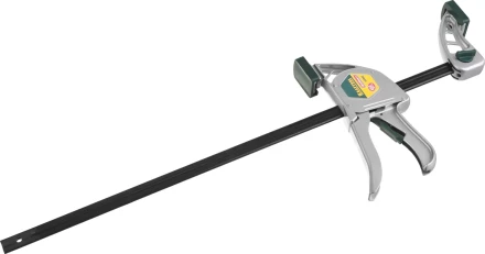 Струбцина "EcoKraft" ручная пистолетная, KRAFTOOL 32228-45, металлический корпус, 450/650мм, 200кгс 32228-45 купить в Нижневартовске