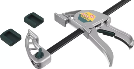 Струбцина "EcoKraft" ручная пистолетная, KRAFTOOL 32228-45, металлический корпус, 450/650мм, 200кгс 32228-45 купить в Нижневартовске