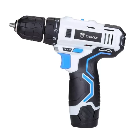 Дрель аккумуляторная DEKO GCD12DU3 SNOW WHITE SET1, 063-4170 купить в Нижневартовске