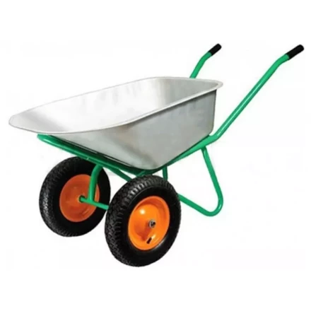 Тачка строительная 100 л 250 кг 422ZP двухколесная с пневмоколесом 1019517 купить в Нижневартовске