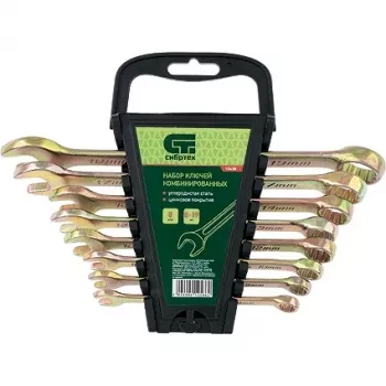 Набор ключей комбинированных 6-19 мм., 8 шт. СИБРТЕХ 15438 купить в Нижневартовске