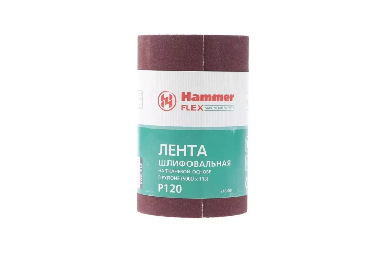 Лента шлифовальная в рулоне HAMMER Flex  216-004 купить в Нижневартовске