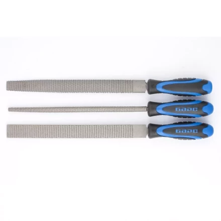 Набор рашпилей 250 мм 3 шт двухкомпонентная рукоятка БАРС 15864 купить в Нижневартовске