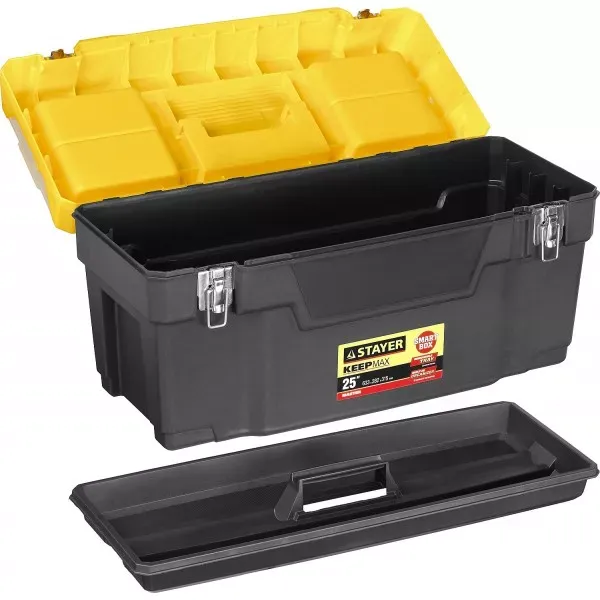 Ящик для инструмента "KEEPMAX-25" пластиковый, STAYER 2-38015-25_z01 купить в Нижневартовске